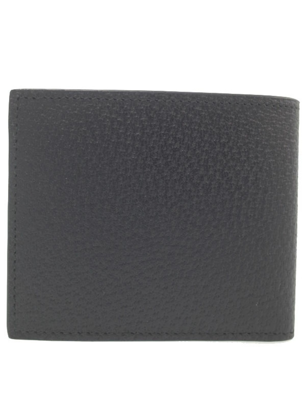Gucci Bi Billfold fold purse GG Marmont coin Wallet Black